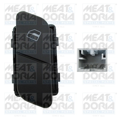 Switch, window regulator